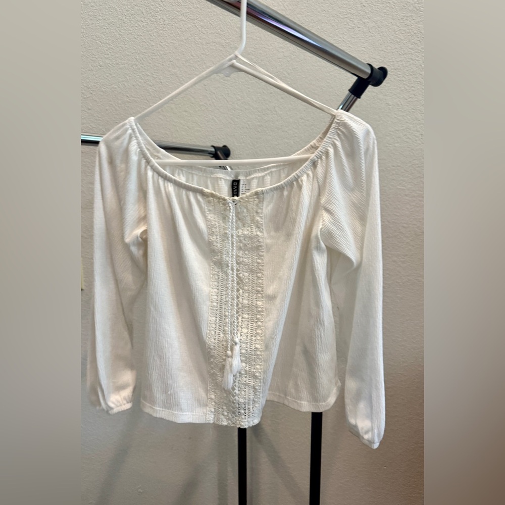 Elegant White Women's Top